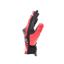DAINESE REACTO CARBON SHORT BLACK/LAVA RED GLOVES