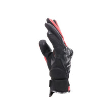DAINESE REACTO CARBON SHORT BLACK/LAVA RED GLOVES