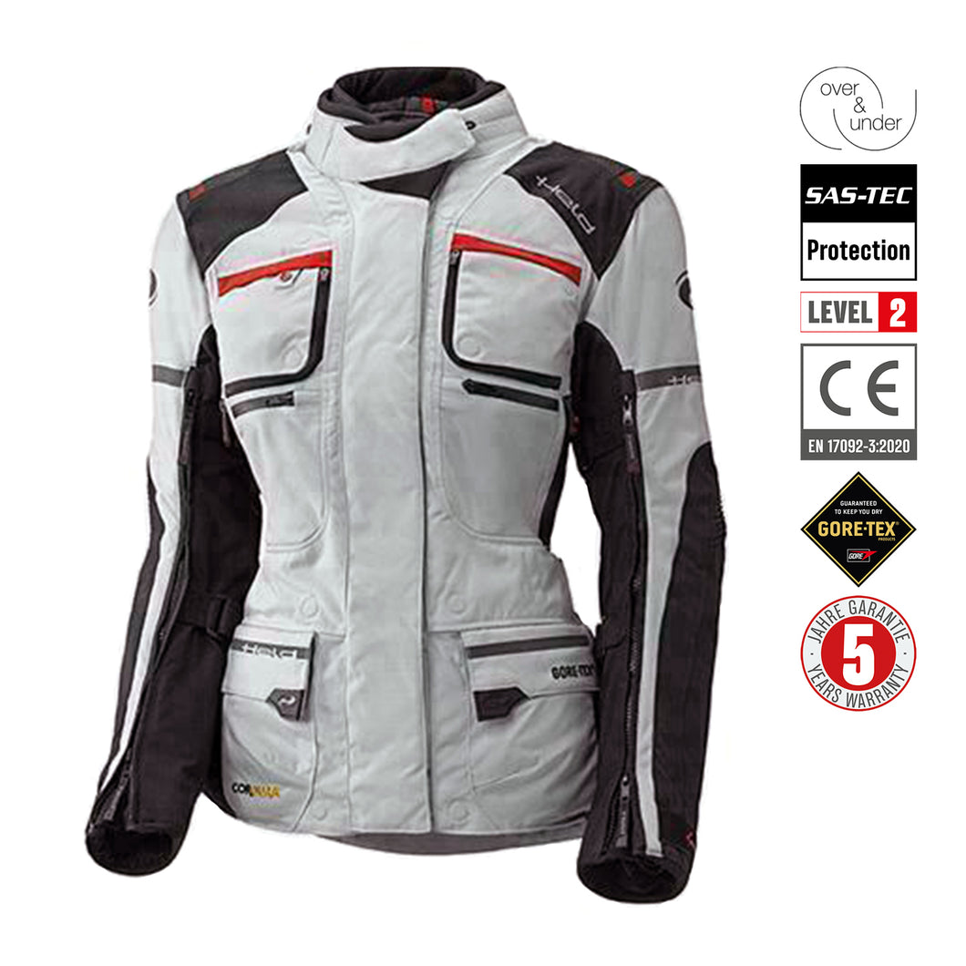 HELD CARESE II WOMENS JACKET GREY-RED
