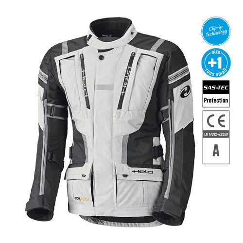 HELD HAKUNA II JACKET GREY-BLACK