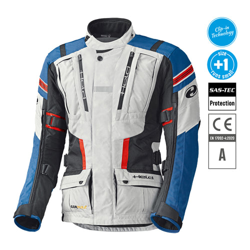 HELD HAKUNA II JACKET GREY-BLUE