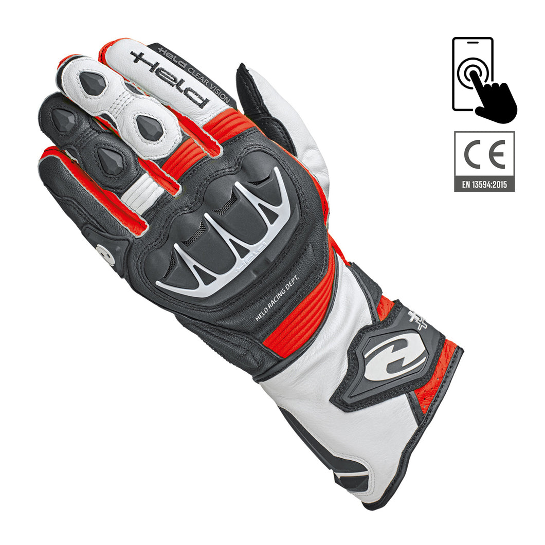 HELD EVO THRUX II GLOVES BLACK-RED