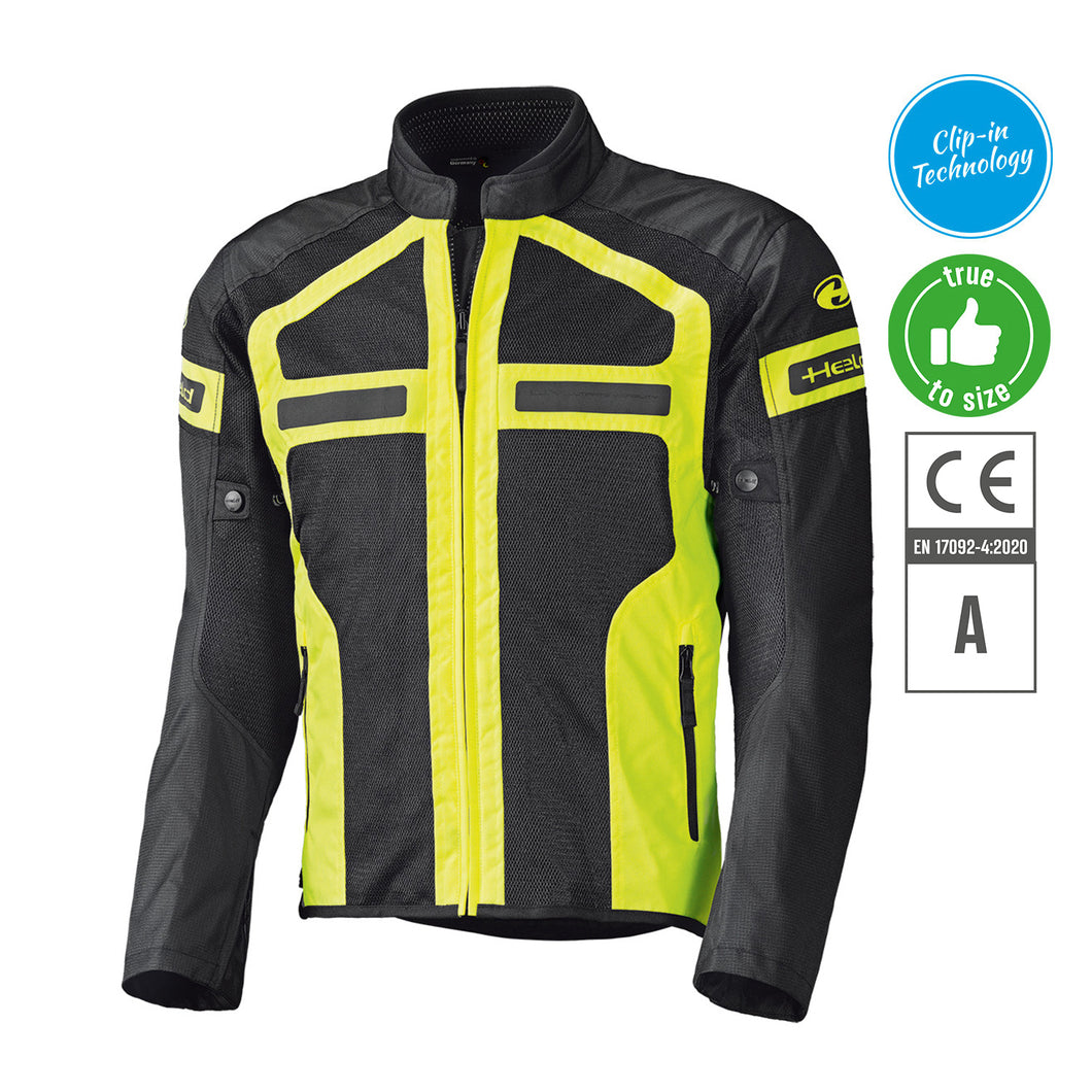 HELD TROPIC 3.0 JACKET BLACK-FLUORESCENT YELLOW