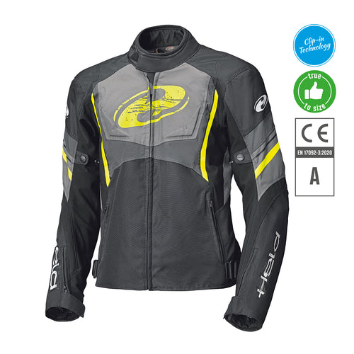 HELD BAXLEY TOP JACKET BLACK-FLUORESCENT YELLOW