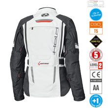 HELD CARESE EVO WOMENS JACKET GREY-RED