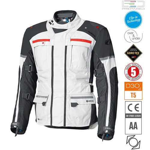 HELD CARESE EVO JACKET GREY-RED
