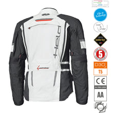HELD CARESE EVO JACKET GREY-RED