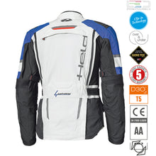 HELD CARESE EVO JACKET GREY-BLUE