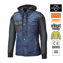 HELD PETROL DENIM JACKET BLUE-BLACK