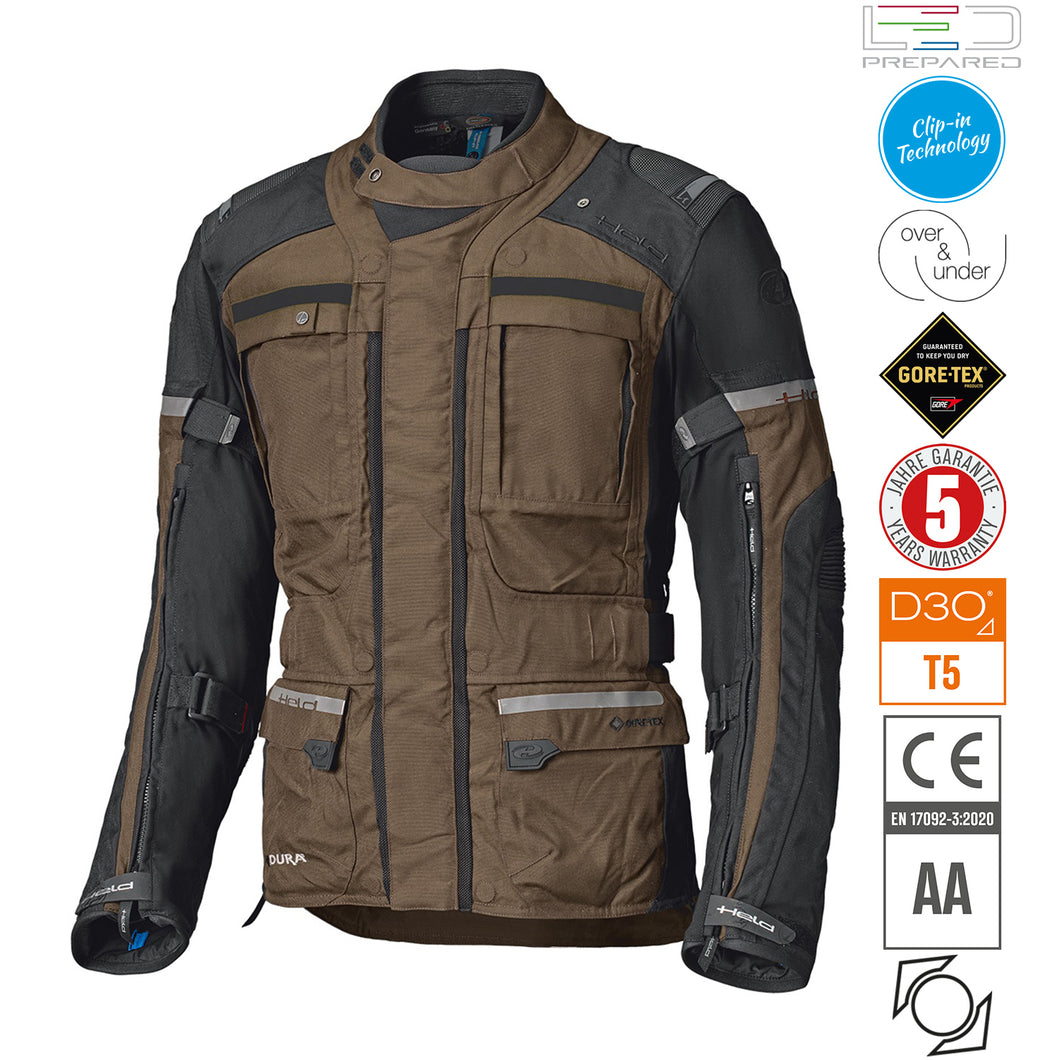 HELD CARESE EVO JACKET BROWN