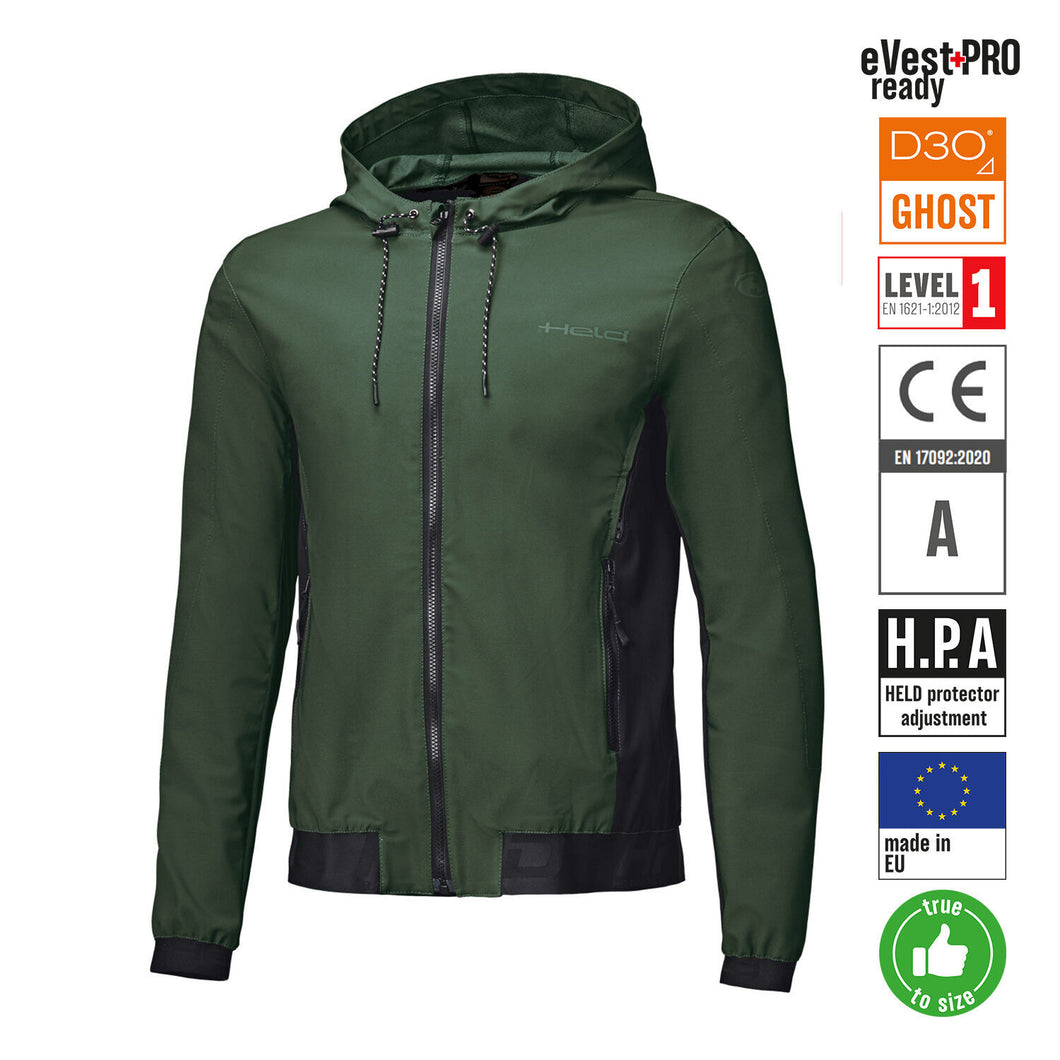 HELD DRAGGER JACKET MILITARY GREEN