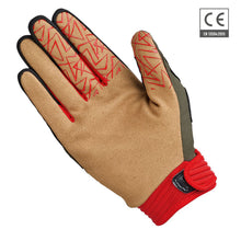 HELD TACTURA GLOVES MILITARY GREEN-RED
