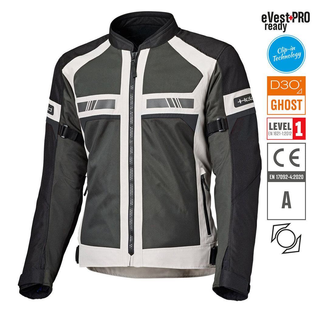 HELD TROPIC 4.0 JACKET GREY-BLACK