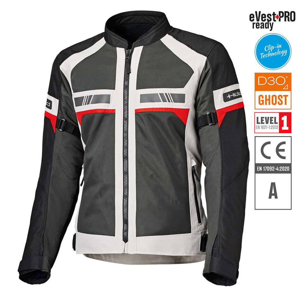 HELD TROPIC 4.0 JACKET GREY-RED
