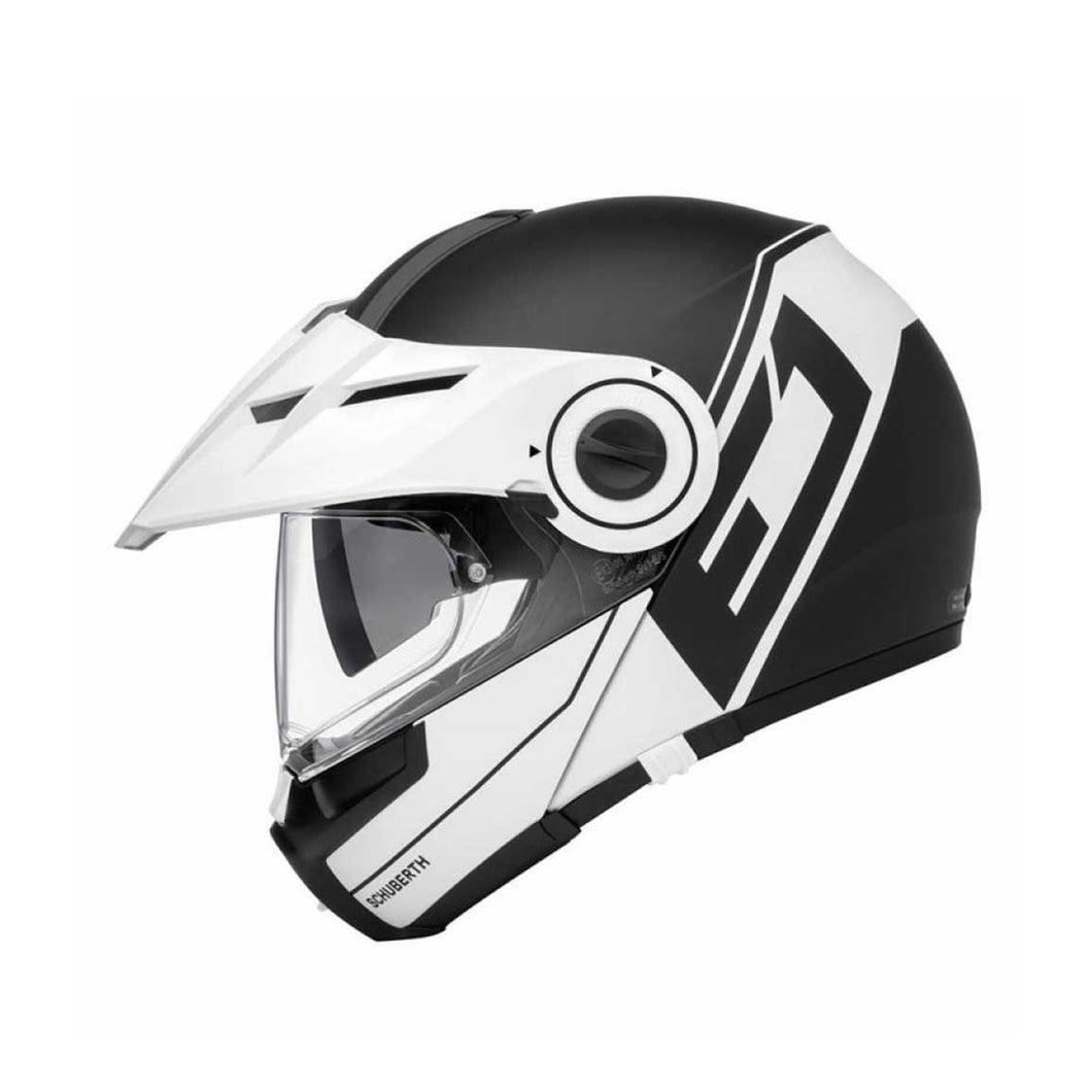 SCHUBERTH E1 ADVENTURE HELMET RADIANT WHITE