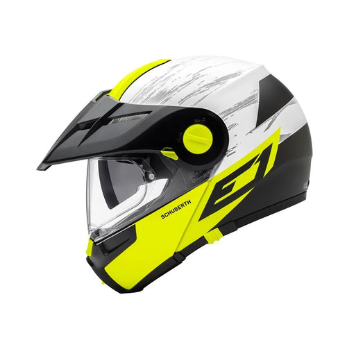 SCHUBERTH E1 ADVENTURE HELMET CROSSFIRE YELLOW