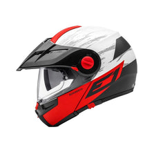 SCHUBERTH E1 ADVENTURE HELMET CROSSFIRE RED