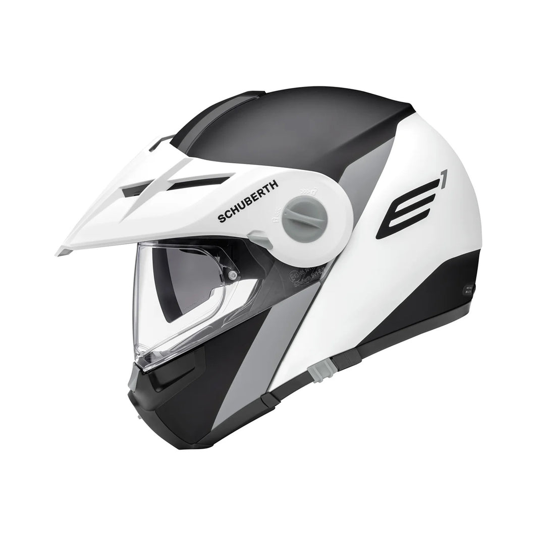 SCHUBERTH E1 ADVENTURE HELMET GRAVITY GREY