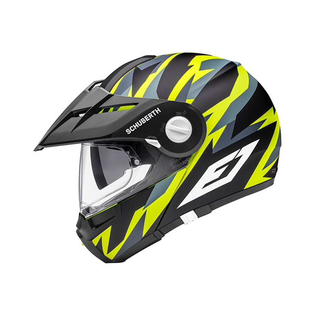 SCHUBERTH E1 ADVENTURE HELMET RIVAL YELLOW