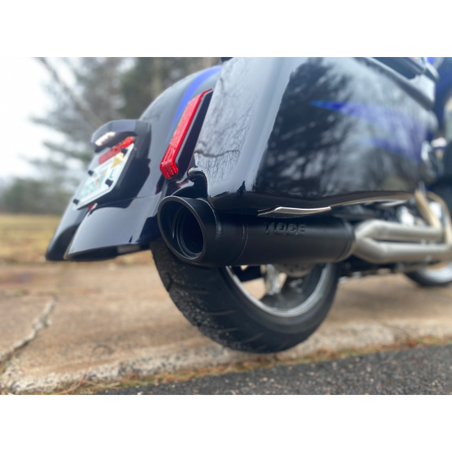TOCE PRO-COMP 2 TO 1 FULL LENGTH EXHAUST SYSTEM - HARLEY DAVIDSON M8 BAGGER