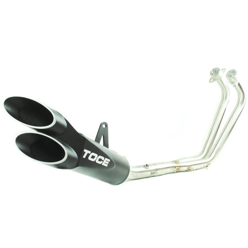 TOCE RAZOR TIP FULL EXHAUST SYSTEM - KAWASAKI NINJA 500 / Z500 2024-2025