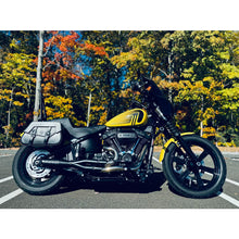 TOCE PRO-COMP 2-1 VISOR TIP FULL EXHAUST SYSTEM - HARLEY DAVIDSON M8 SOFTTAIL / SOFTAIL ST MODELS