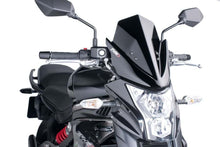 PUIG NEW GENERATION SPORT SCREEN TO SUIT KAWASAKI ER-6N (2012 - 2016) - BLACK
