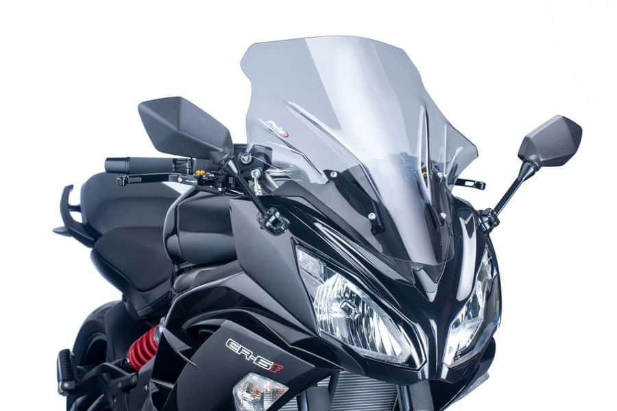 PUIG TOURING SCREEN TO SUIT KAWASAKI ER-6F 2012 - 2016 (SMOKE)