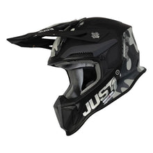 JUST1 J18 MIPS PULSAR CAMO CITY MATT BLACK HELMET (Size: XL) Last One