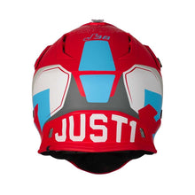 JUST1 J38 KORNER HELMET - BLUE/RED (Size: XL) Last One