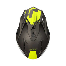 JUST1 J38 KORNER HELMET - FLURO YELLOW/TITANIUM (Size: LARGE) Last One