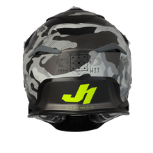 JUST1 J39 KINETIC HELMET - GREY/MATTE BLACK (Size: XL) Last One