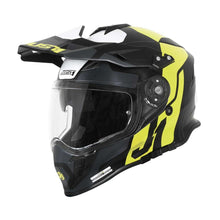 JUST1 J34 PRO TOUR HELMET - FLURO YELLOW/BLACK (Size: LARGE) Last One