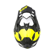JUST1 J34 PRO TOUR HELMET - FLURO YELLOW/BLACK (Size: LARGE) Last One
