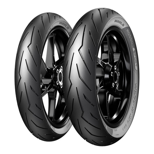 PIRELLI DIABLO ROSSO SPORT FRONT OR REAR TYRE 100/80-17 M/C 52S TUBELESS