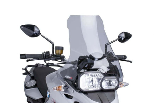PUIG TOURING SCREEN TO SUIT BMW F 700 GS (2012 - 2017) - SMOKE