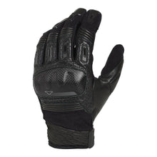 MACNA RIME BLACK MOTORCYCLE GLOVES