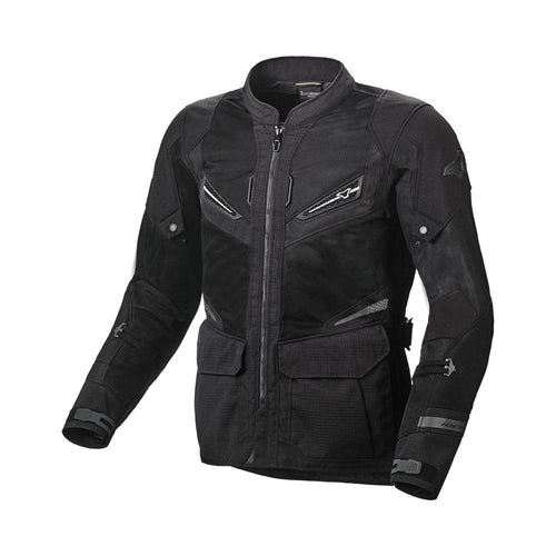 MACNA AEROCON MOTORCYCLE JACKET BLACK