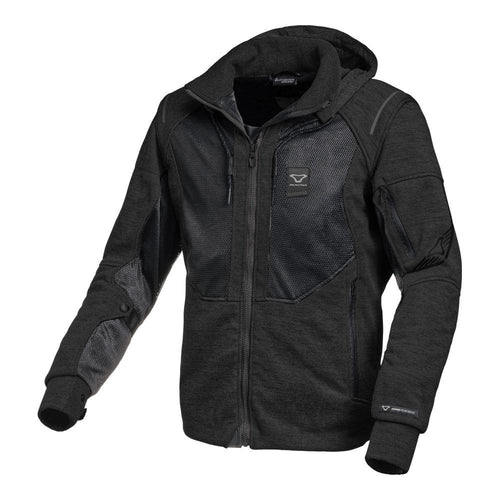 MACNA BREEZE MOTORCYCLE JACKET BLACK