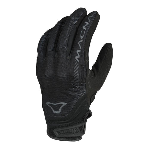 MACNA WOMENS RECON BLACK MOTORCYCLE GLOVES