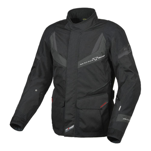 MACNA RANCHER MOTORCYCLE JACKET BLACK/GREY