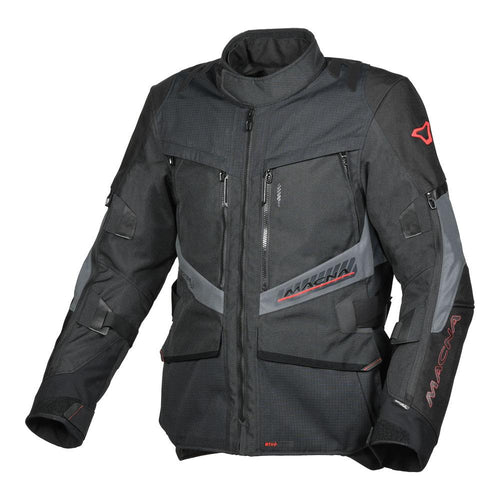 MACNA DOMANE MOTORCYCLE JACKET BLACK