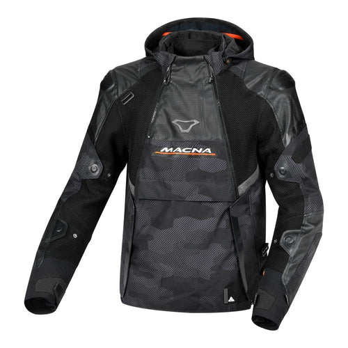 MACNA BRADICAL MOTORCYCLE JACKET BLACK/ORANGE