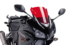 PUIG Z-RACING SCREEN TO SUIT HONDA CBR500R (2013 - 2015) - RED