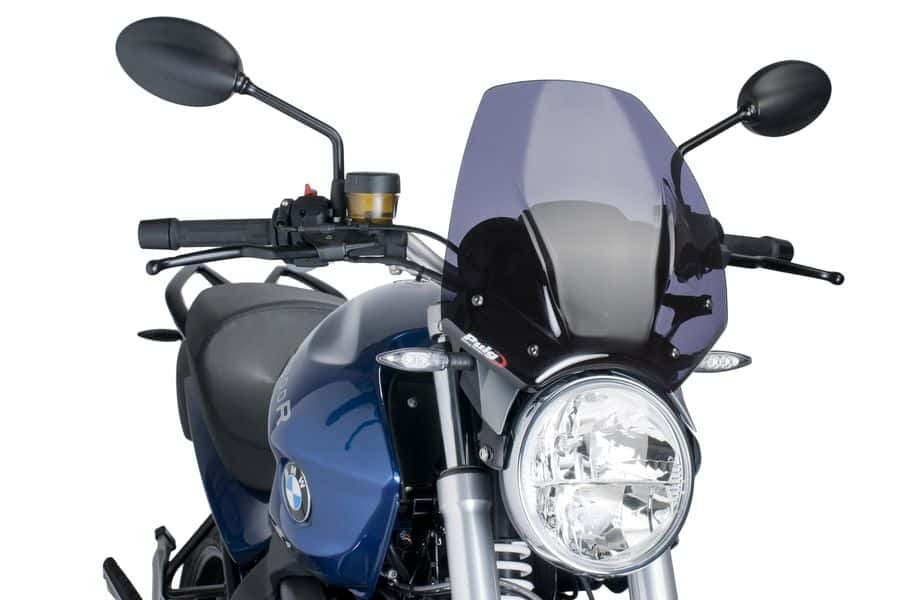 PUIG NEW GENERATION SPORT SCREEN TO SUIT BMW R1200R (2006 - 2014) - DARK SMOKE