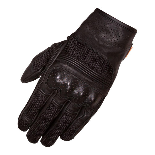 MERLIN SHENSTONE MESH D3O® MOTORCYCLE GLOVES BLACK