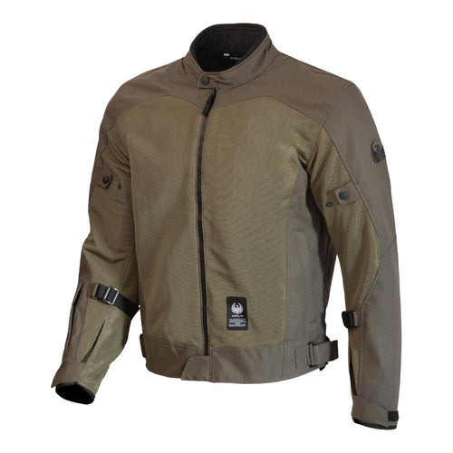 MERLIN PROSPECT AIR MESH MOTORCYCLE JACKET OLIVE