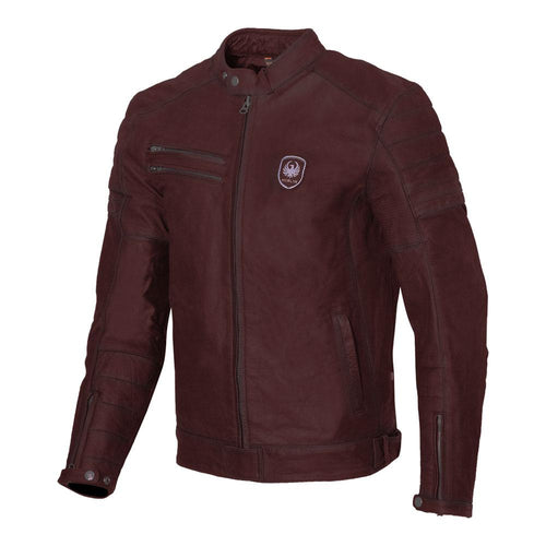 MERLIN ALTON II D3O® LEATHER MOTORCYCLE JACKET OXBLOOD