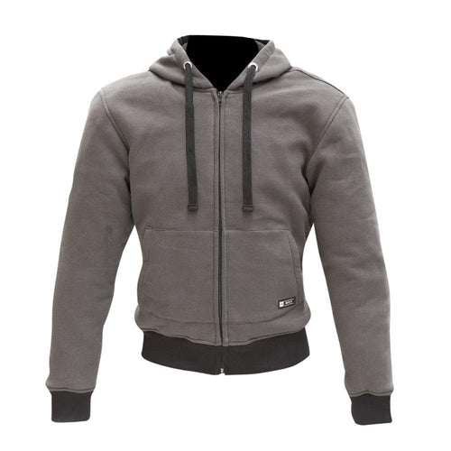 MERLIN HAMLIN MOTORCYCLE RIDING HOODY GREY