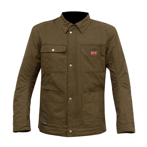 MERLIN VICTORY MOTORCYCLE JACKET OLIVE